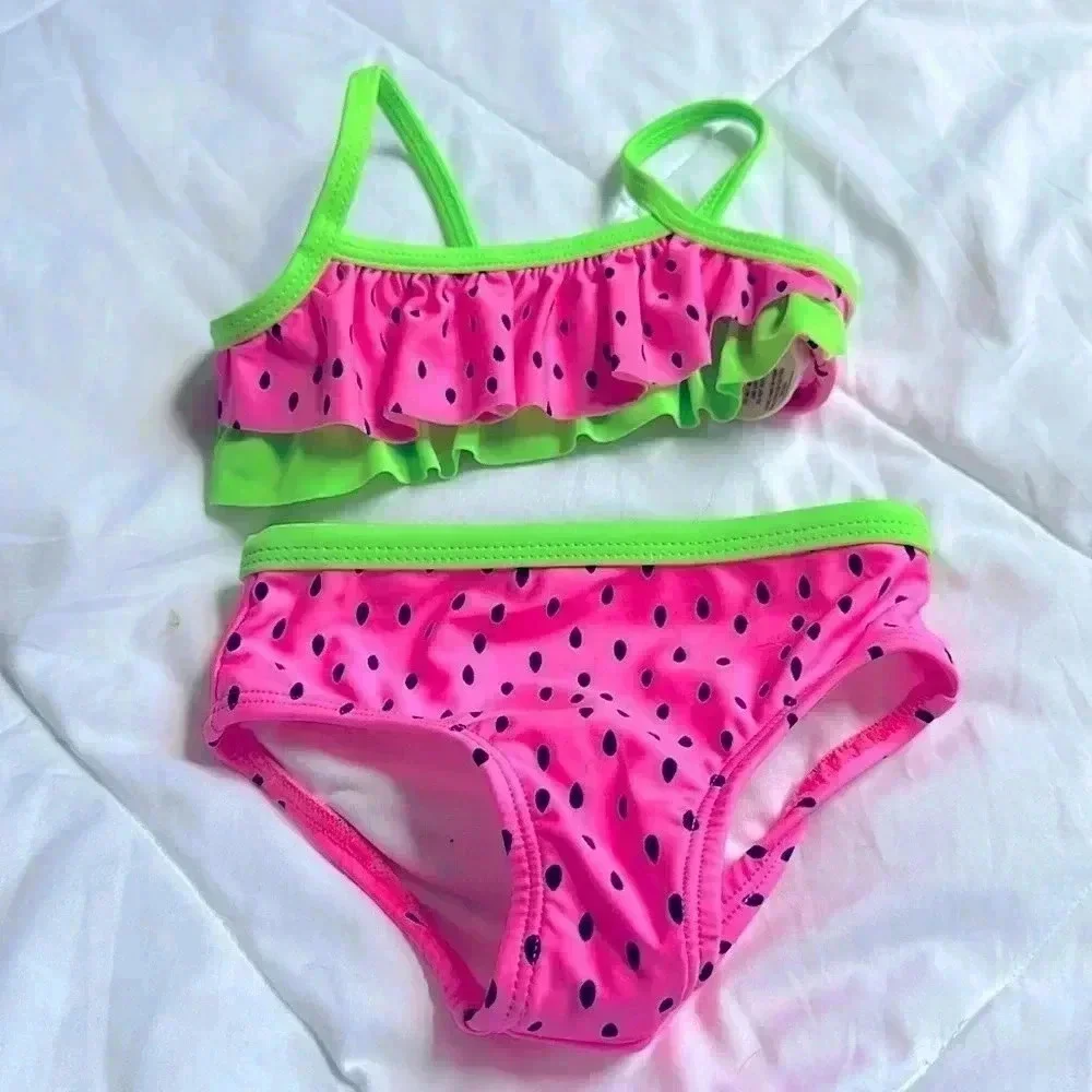 Op Watermelon two piece bikini 12 M new without tags